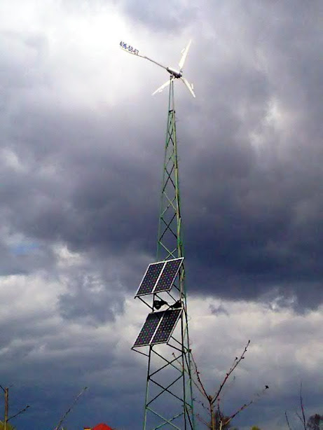 Розробка та виготовлення вітросонячної електричної установки