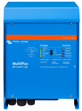 Інвертор гібридний Victron Energy MultiPlus 48/3000/35-50 (3 кВА/2,4 кВт, 1 фаза, без MPPT)